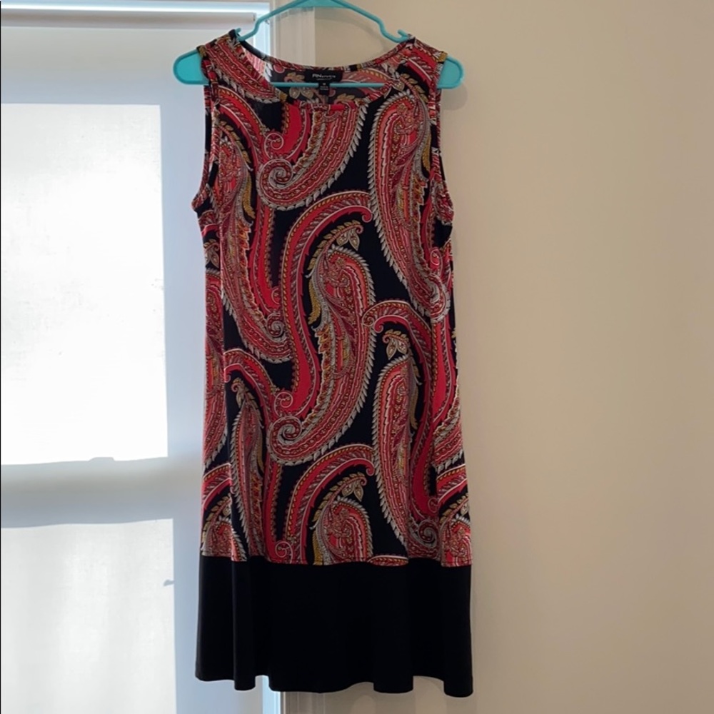 Paisley print dress